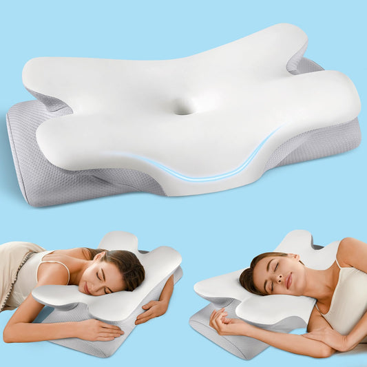 Almohada Cervical Ergonómica | Descanso y Soporte