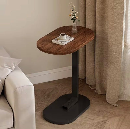 Mesa Auxiliar Moderna C-Shape Coffee Table Para Sofá